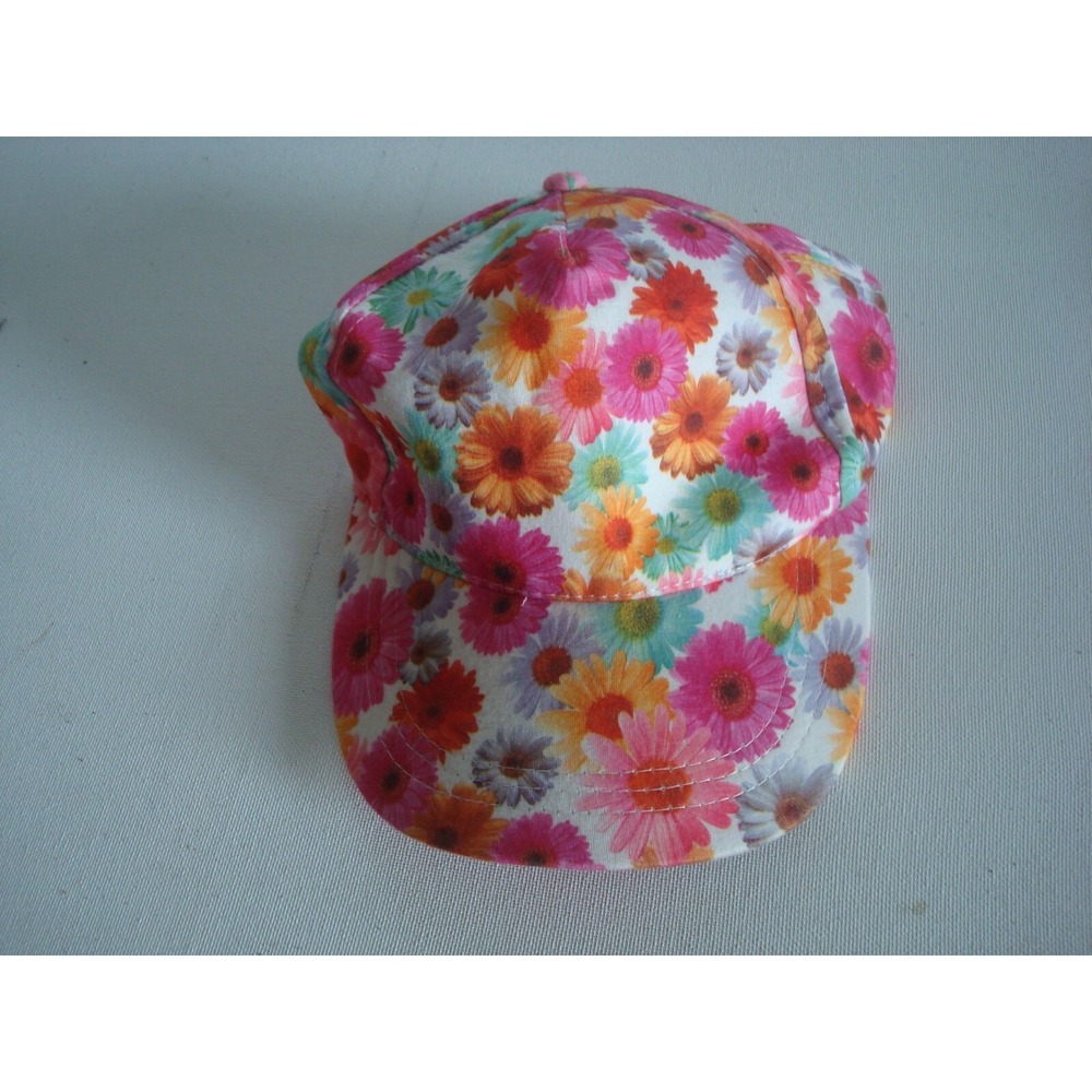 SUNFLOWER FLOWERS TROPIC  BEACH‎ GOLF LOGO SNAPBACK DEADSTOCK HAT CAP VINTAGE R1